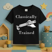 Classically Trained Mechanical Analog Calculator Slide Rule Toddler T-Shirt