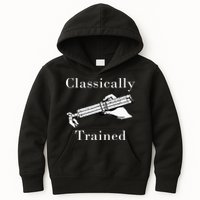 Classically Trained Mechanical Analog Calculator Slide Rule Kids Hoodie