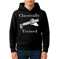 Classically Trained Mechanical Analog Calculator Slide Rule Kids Hoodie
