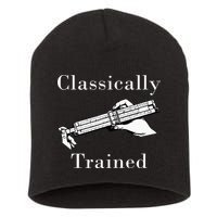 Classically Trained Mechanical Analog Calculator Slide Rule Short Acrylic Beanie