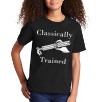 Classically Trained Mechanical Analog Calculator Slide Rule Kids T-Shirt