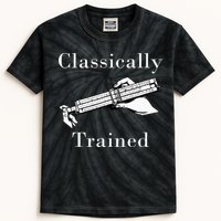 Classically Trained Mechanical Analog Calculator Slide Rule Kids Tie-Dye T-Shirt