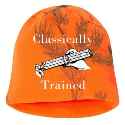 Classically Trained Mechanical Analog Calculator Slide Rule Kati - Camo Knit Beanie