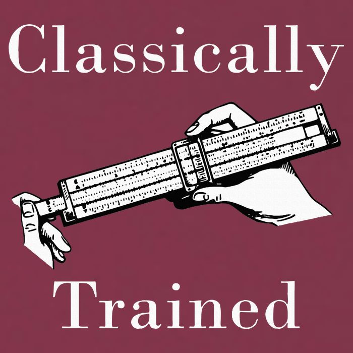 Classically Trained Mechanical Analog Calculator Slide Rule 16oz Travel Tumbler