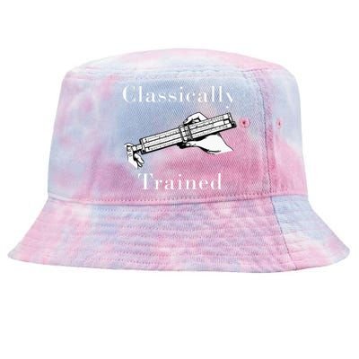 Classically Trained Mechanical Analog Calculator Slide Rule Tie-Dyed Bucket Hat