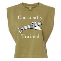 Classically Trained Mechanical Analog Calculator Slide Rule Garment-Dyed Women's Muscle Tee