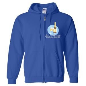 Cheers To Midnight By Midnight I Mean 9pm Cool Gift Full Zip Hoodie