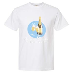 Cheers To Midnight By Midnight I Mean 9pm Cool Gift Garment-Dyed Heavyweight T-Shirt