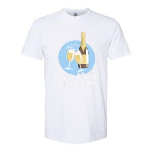 Cheers To Midnight By Midnight I Mean 9pm Cool Gift Softstyle CVC T-Shirt