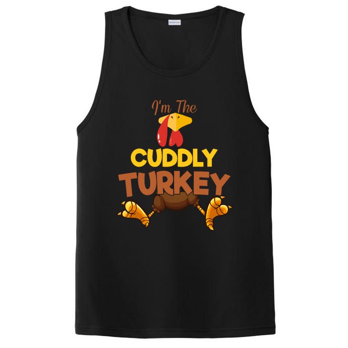 Cuddly Turkey Matching Family Group Thanksgiving Gifts  PosiCharge Competitor Tank