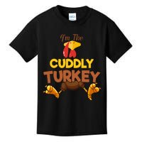 Cuddly Turkey Matching Family Group Thanksgiving Gifts  Kids T-Shirt