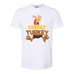 Cuddly Turkey Matching Family Group Thanksgiving Gifts  Softstyle CVC T-Shirt