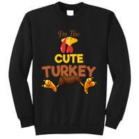 Cute Turkey Matching Family Group Thanksgiving Gifts  Sweatshirt