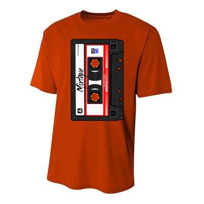 Cassette Tape Music Mix Audio 90s Party 80s Outfit Cassette Performance Sprint T-Shirt