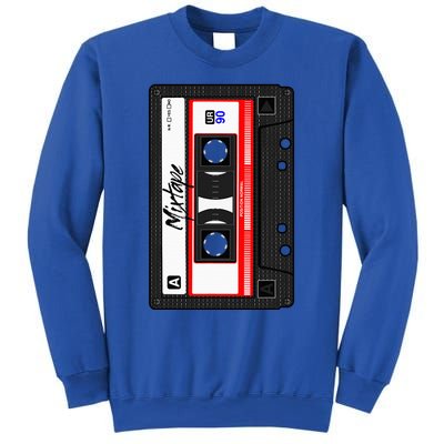 Cassette Tape Music Mix Audio 90s Party 80s Outfit Cassette Sweatshirt