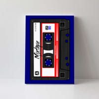 Cassette Tape Music Mix Audio 90s Party 80s Outfit Cassette Canvas