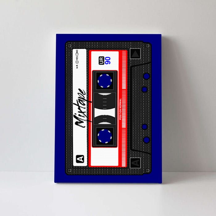 Cassette Tape Music Mix Audio 90s Party 80s Outfit Cassette Canvas