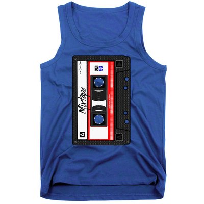 Cassette Tape Music Mix Audio 90s Party 80s Outfit Cassette Tank Top