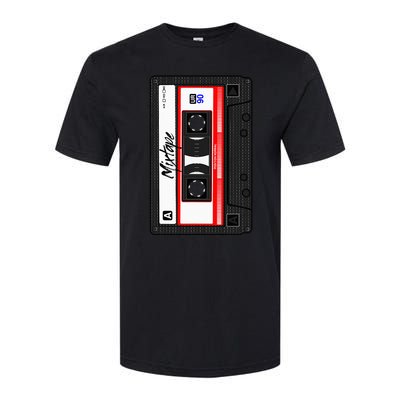 Cassette Tape Music Mix Audio 90s Party 80s Outfit Cassette Softstyle CVC T-Shirt