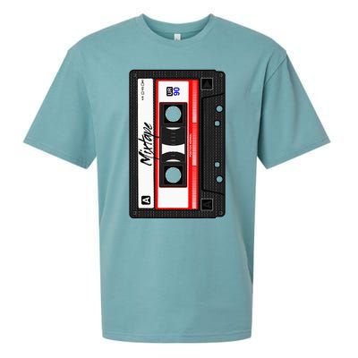 Cassette Tape Music Mix Audio 90s Party 80s Outfit Cassette Sueded Cloud Jersey T-Shirt