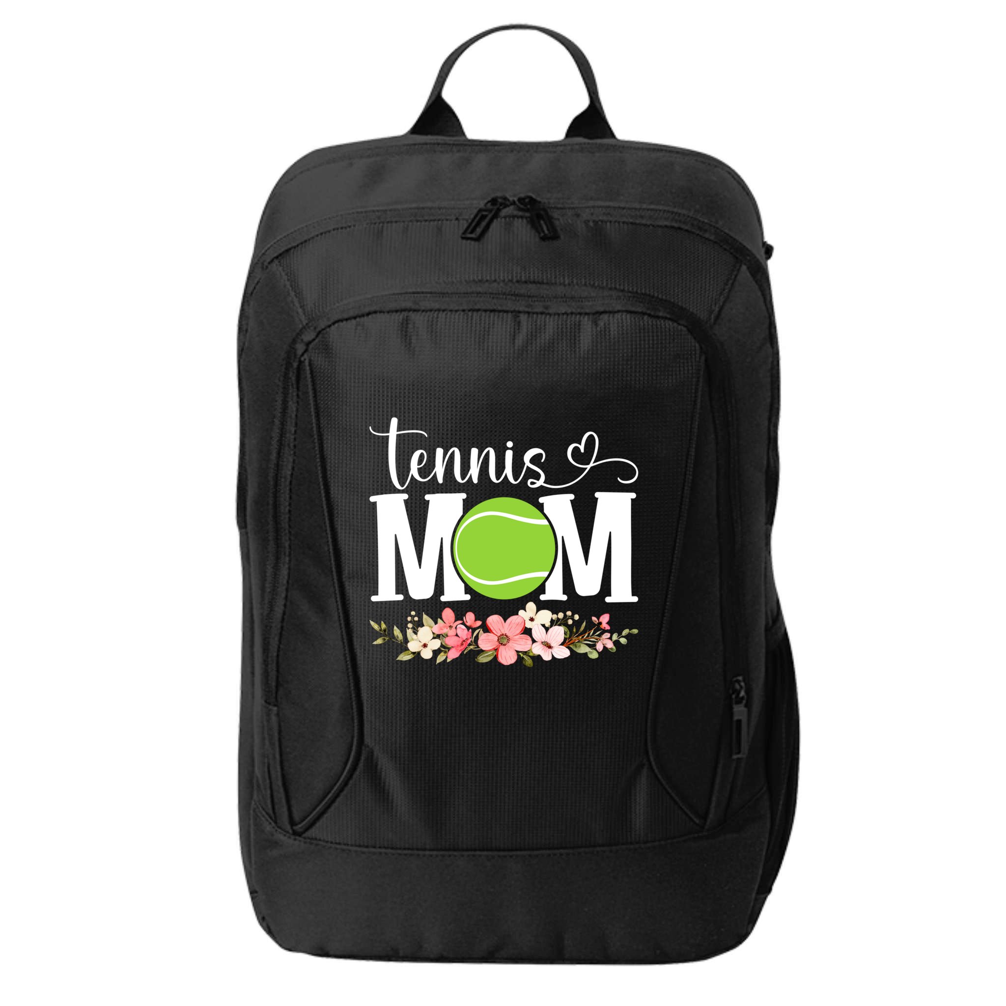 Cool Tennis Mom Flower Mom MotherS Day Cute Mom Tennis Mama Gift City Backpack