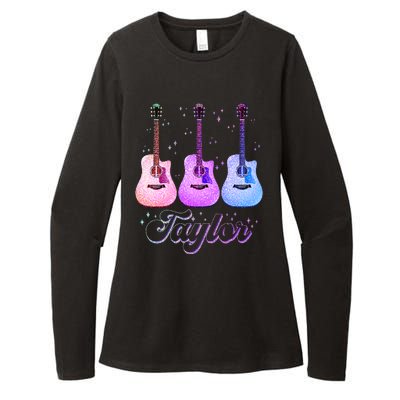 Cute Taylor Music Fan Lover Womens CVC Long Sleeve Shirt