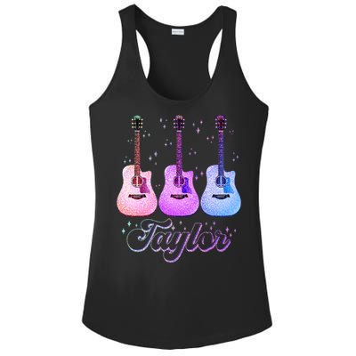 Cute Taylor Music Fan Lover Ladies PosiCharge Competitor Racerback Tank