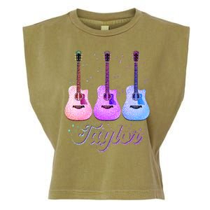 Cute Taylor Music Fan Lover Garment-Dyed Women's Muscle Tee