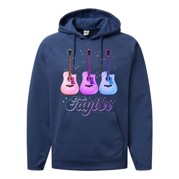 Cute Taylor Music Fan Lover Performance Fleece Hoodie