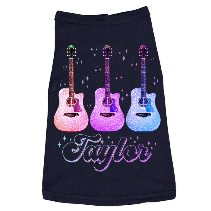 Cute Taylor Music Fan Lover Doggie Tank