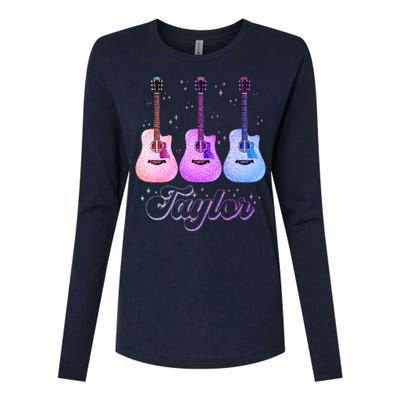 Cute Taylor Music Fan Lover Womens Cotton Relaxed Long Sleeve T-Shirt