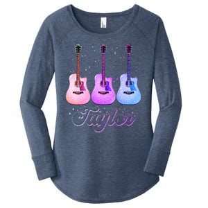 Cute Taylor Music Fan Lover Women's Perfect Tri Tunic Long Sleeve Shirt