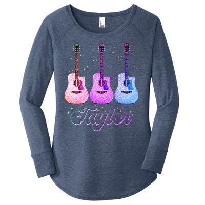 Cute Taylor Music Fan Lover Women's Perfect Tri Tunic Long Sleeve Shirt