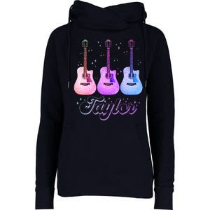 Cute Taylor Music Fan Lover Womens Funnel Neck Pullover Hood