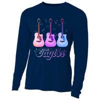Cute Taylor Music Fan Lover Cooling Performance Long Sleeve Crew