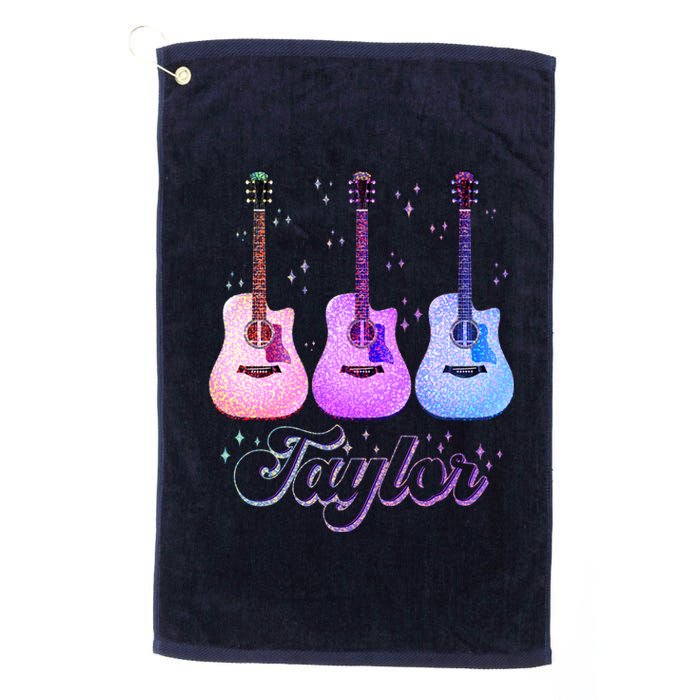 Cute Taylor Music Fan Lover Platinum Collection Golf Towel