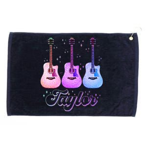 Cute Taylor Music Fan Lover Grommeted Golf Towel