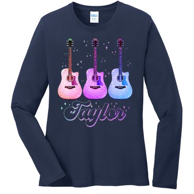 Cute Taylor Music Fan Lover Ladies Long Sleeve Shirt