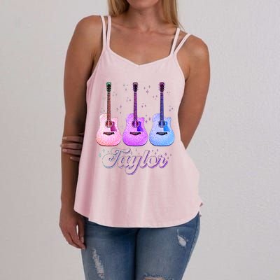 Cute Taylor Music Fan Lover Women's Strappy Tank