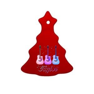 Cute Taylor Music Fan Lover Ceramic Tree Ornament