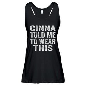 Cinna Told Me To Wear This Ladies Essential Flowy Tank