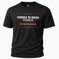Chinga Tu Maga Pendejo No Mas Naranja Cooling Performance Crew T-Shirt