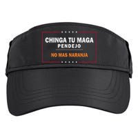 Chinga Tu Maga Pendejo No Mas Naranja Adult Drive Performance Visor