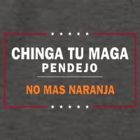 Chinga Tu Maga Pendejo No Mas Naranja Vector Backpack