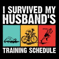 Cool Triathlon Mom Swimming Running Swim Bike Run Gift Cooling Performance Crew T-Shirt