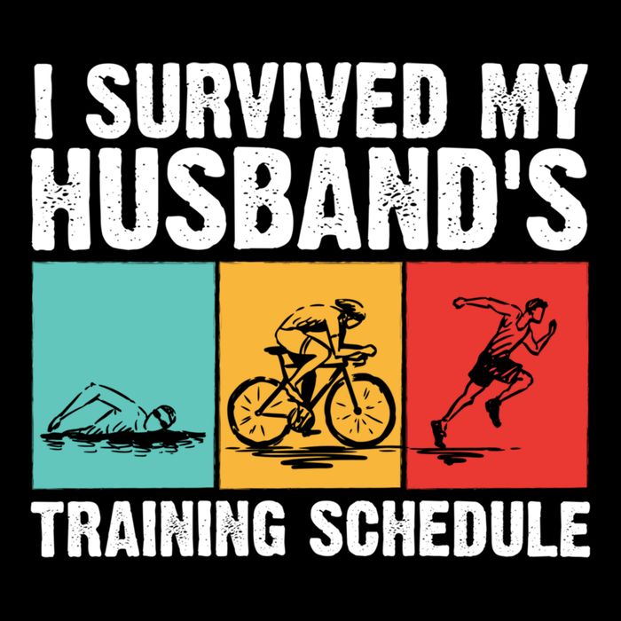 Cool Triathlon Mom Swimming Running Swim Bike Run Gift Cooling Performance Crew T-Shirt