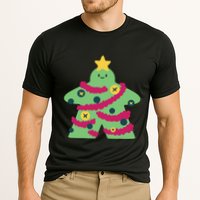 Christmas Tree Meeple Cooling Performance Crew T-Shirt
