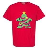 Christmas Tree Meeple Garment-Dyed Heavyweight T-Shirt