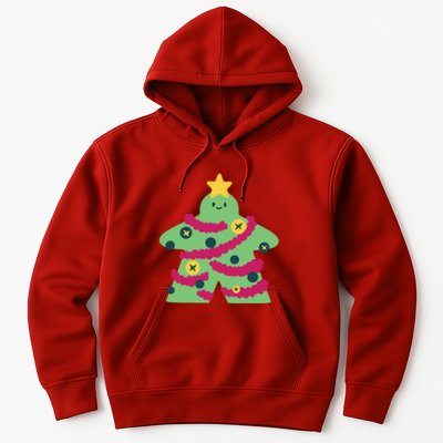 Christmas Tree Meeple Hoodie