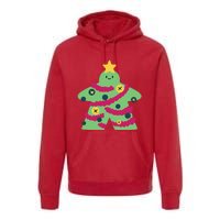 Christmas Tree Meeple Premium Hoodie